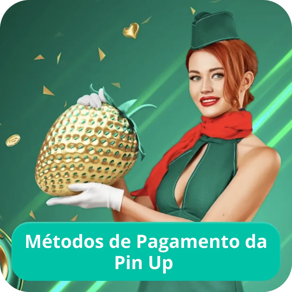 Retirada dinheiro Pin Up